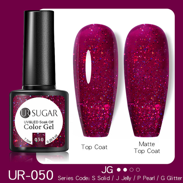KOSKOE Nail Gel Polish Spring Summer Color Varnishes Glitter Sequins Soak Off Semi Permanant UV LED Nail Art Hybrid Lacquers