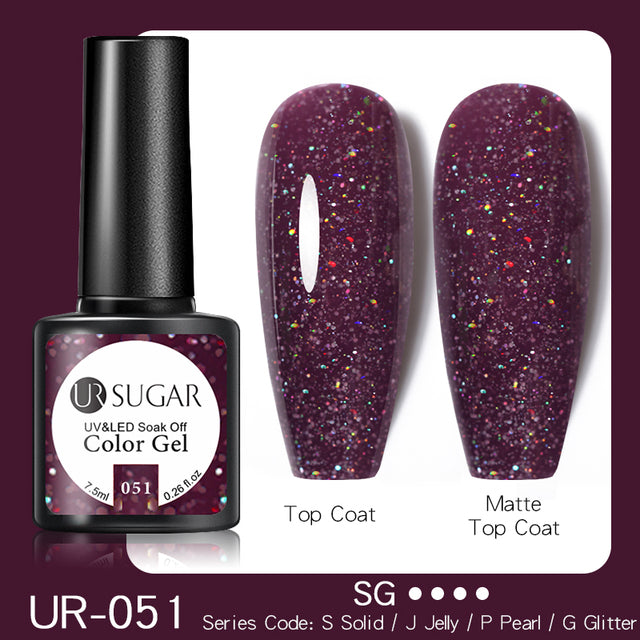 KOSKOE Nail Gel Polish Spring Summer Color Varnishes Glitter Sequins Soak Off Semi Permanant UV LED Nail Art Hybrid Lacquers