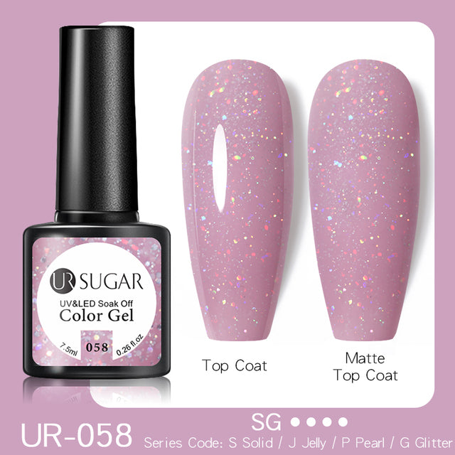 KOSKOE Nail Gel Polish Spring Summer Color Varnishes Glitter Sequins Soak Off Semi Permanant UV LED Nail Art Hybrid Lacquers