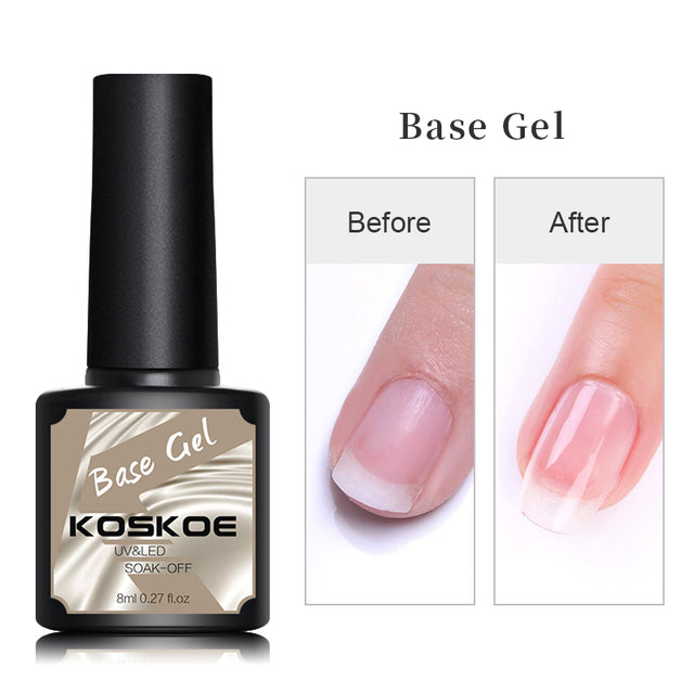 KOSKOE Nail Gel Polish Spring Summer Color Varnishes Glitter Sequins Soak Off Semi Permanant UV LED Nail Art Hybrid Lacquers