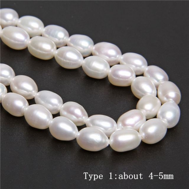 Real Natural Pearls Beads Freshwater Pearl Bead Baroque Loose Perles For DIY Craft Bracelet Necklace Jewelry Making 14" strand