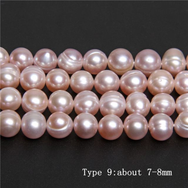 Real Natural Pearls Beads Freshwater Pearl Bead Baroque Loose Perles For DIY Craft Bracelet Necklace Jewelry Making 14" strand