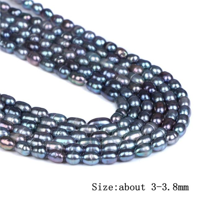 Real Natural Pearls Beads Freshwater Pearl Bead Baroque Loose Perles For DIY Craft Bracelet Necklace Jewelry Making 14" strand