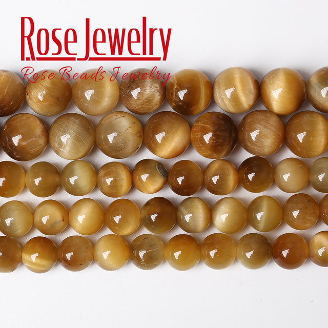 Natural Stone AAAAA Quality Blue Tiger Eye Agates Round Loose Beads 15" 4 6 8 10 12 14 MM Pick Size For Jewelry Making
