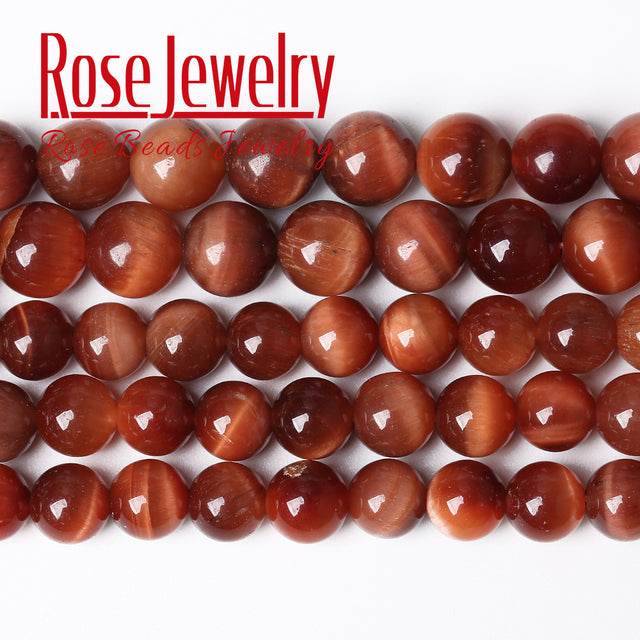 Natural Stone AAAAA Quality Blue Tiger Eye Agates Round Loose Beads 15" 4 6 8 10 12 14 MM Pick Size For Jewelry Making