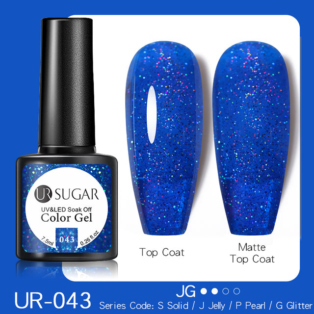 KOSKOE Nail Gel Polish Spring Summer Color Varnishes Glitter Sequins Soak Off Semi Permanant UV LED Nail Art Hybrid Lacquers