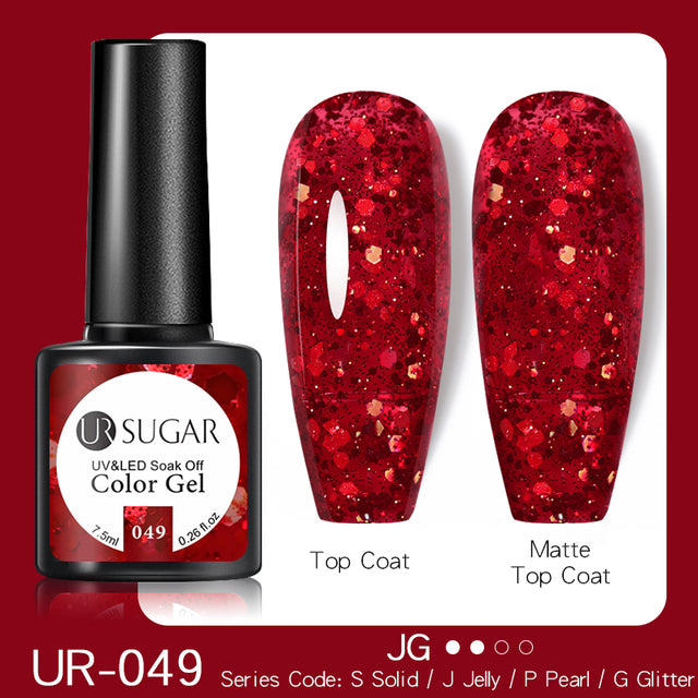 KOSKOE Nail Gel Polish Spring Summer Color Varnishes Glitter Sequins Soak Off Semi Permanant UV LED Nail Art Hybrid Lacquers