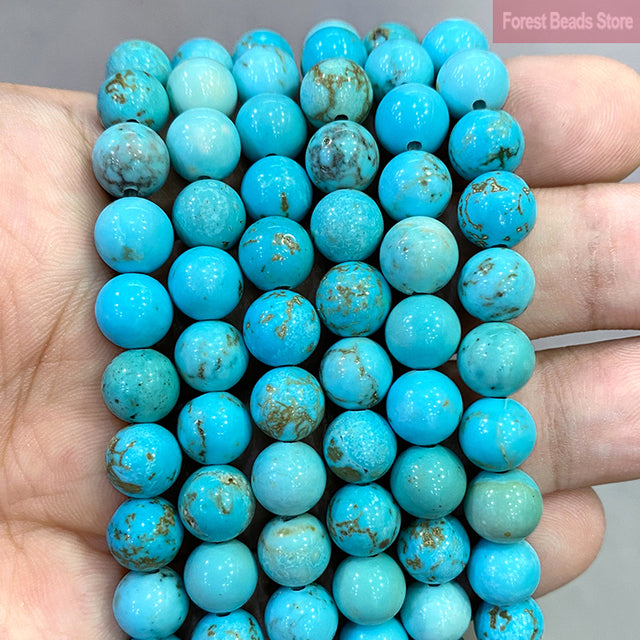 Natural Multicolor Blue Tiger Eye Stone Diy Charm Bracelet Earrings Loose Round Beads for Jewelry Making 15" Strand 6/8/10MM