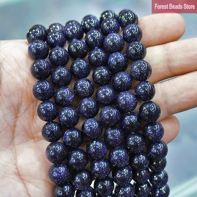 Natural Multicolor Blue Tiger Eye Stone Diy Charm Bracelet Earrings Loose Round Beads for Jewelry Making 15" Strand 6/8/10MM