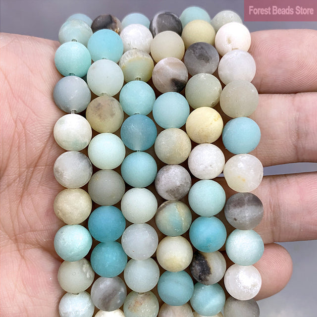 Natural Multicolor Blue Tiger Eye Stone Diy Charm Bracelet Earrings Loose Round Beads for Jewelry Making 15" Strand 6/8/10MM