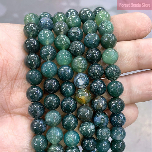 Natural Multicolor Blue Tiger Eye Stone Diy Charm Bracelet Earrings Loose Round Beads for Jewelry Making 15" Strand 6/8/10MM