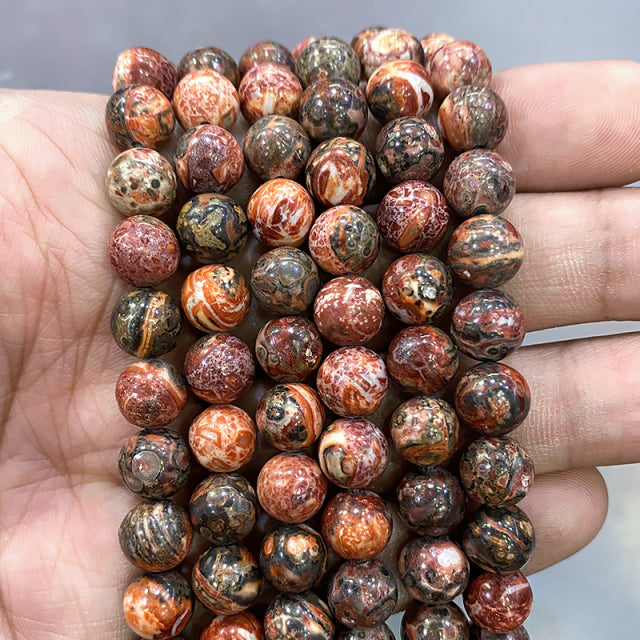 Natural Multicolor Blue Tiger Eye Stone Diy Charm Bracelet Earrings Loose Round Beads for Jewelry Making 15" Strand 6/8/10MM