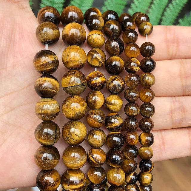 Wholesale 4-14mm Natural Black Volcanic Lava Stone Round Beads 15" Pick Size For Jewelry Making diy Bracelet
