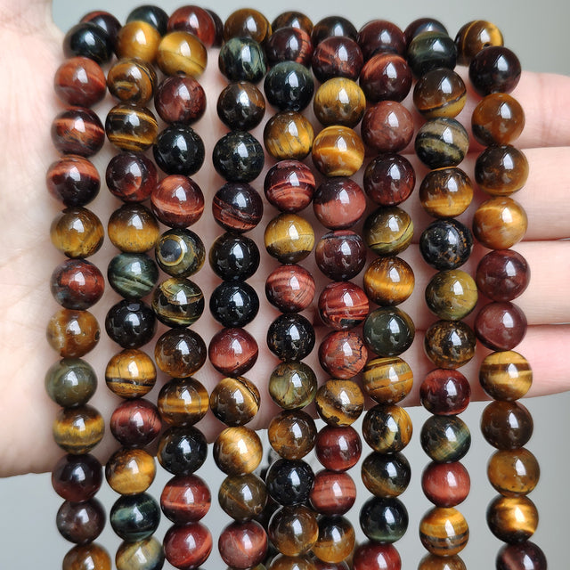 Wholesale 4-14mm Natural Black Volcanic Lava Stone Round Beads 15" Pick Size For Jewelry Making diy Bracelet
