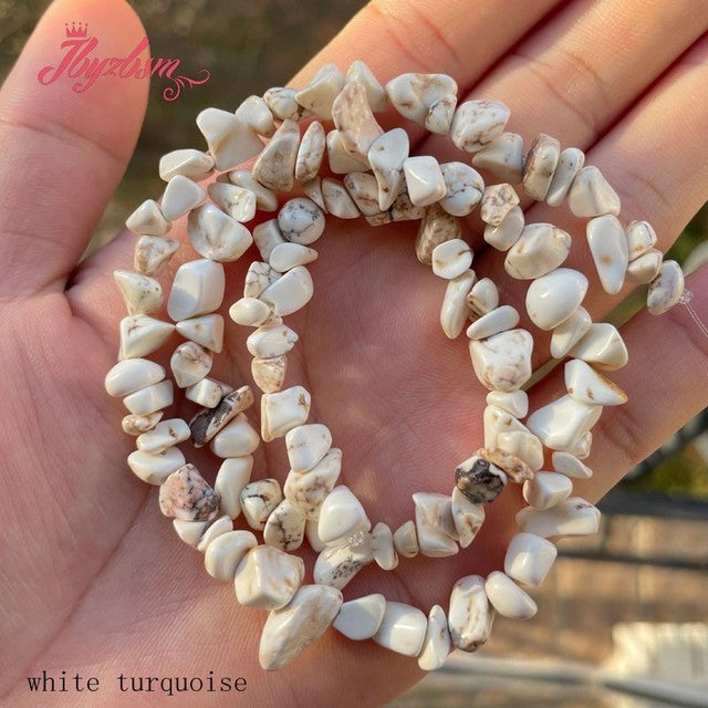 4-7mm Natural amethysts Apatite Freeform Chip Stone Seed Beads For DIY Necklace Bracelet Xmas Jewelry Making 16" Free shipping