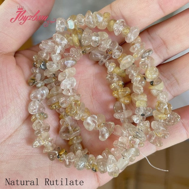 4-7mm Natural amethysts Apatite Freeform Chip Stone Seed Beads For DIY Necklace Bracelet Xmas Jewelry Making 16" Free shipping