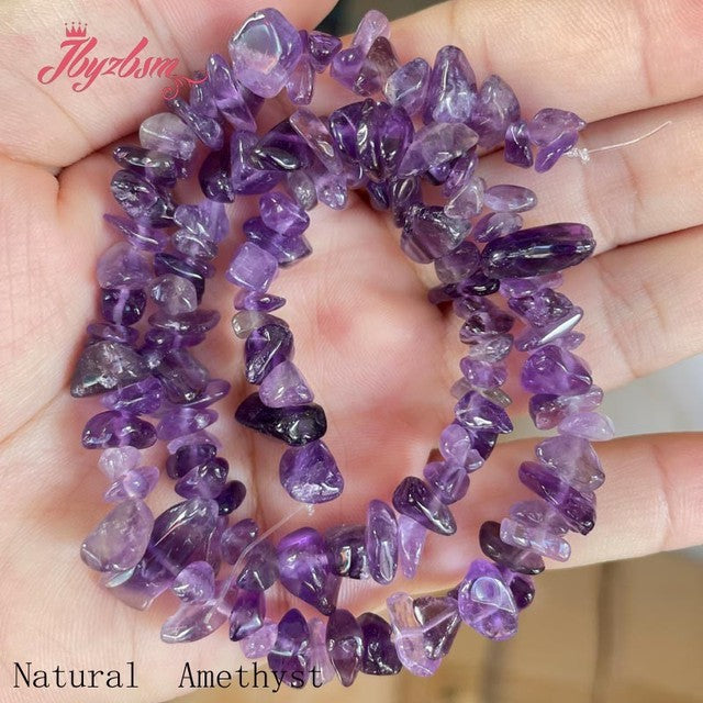 4-7mm Natural amethysts Apatite Freeform Chip Stone Seed Beads For DIY Necklace Bracelet Xmas Jewelry Making 16" Free shipping