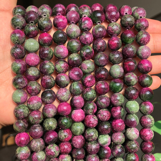 Wholesale Jades Chalcedony Beads Natural Stone Bedas for Jewelry Making Loose Spacer Round Beads DIY Necklace Bracelet 15inch