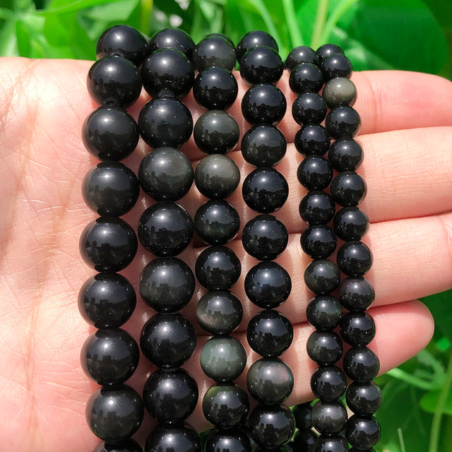 Natural Stone White Black Dull Polish Matte Onyx Agates Smooth Round Beads for Jewelry Making DIY Bracelet 15" Strand 4-12mm