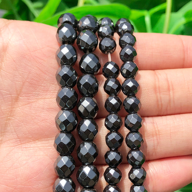 Natural Stone White Black Dull Polish Matte Onyx Agates Smooth Round Beads for Jewelry Making DIY Bracelet 15" Strand 4-12mm