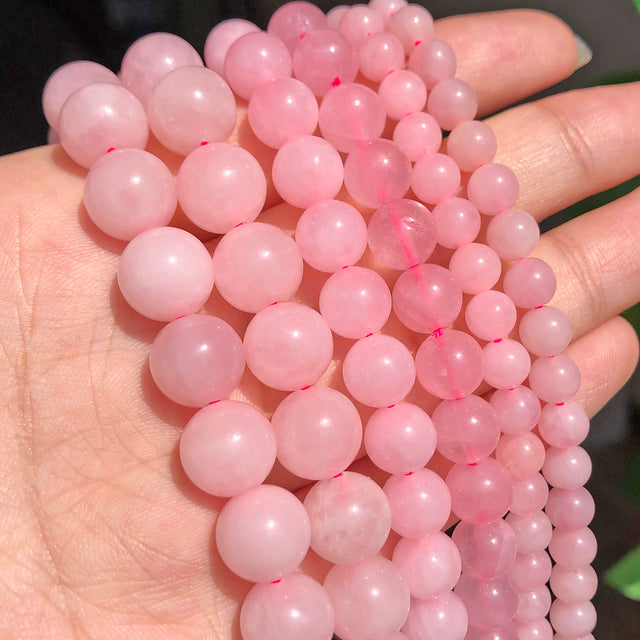 Wholesale 4-14mm Natural Black Volcanic Lava Stone Round Beads 15" Pick Size For Jewelry Making diy Bracelet