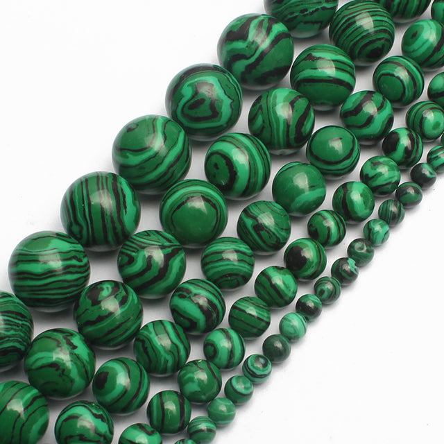 Wholesale 4-14mm Natural Black Volcanic Lava Stone Round Beads 15" Pick Size For Jewelry Making diy Bracelet