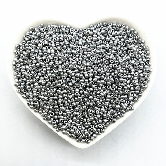15g 2mm 3mm 4mm Effect of The Lacquer That Bake Charm Czech Glass Seed Beads DIY Bracelet Beads for Jewelry Making Accessories