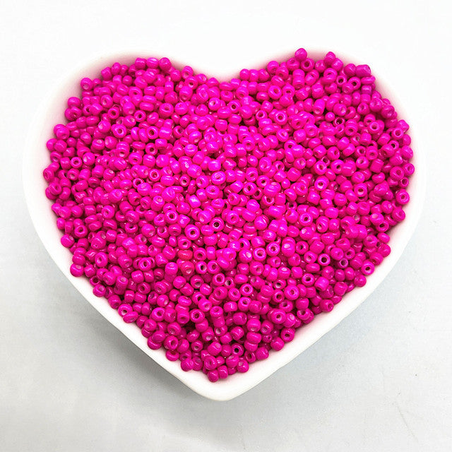 15g 2mm 3mm 4mm Effect of The Lacquer That Bake Charm Czech Glass Seed Beads DIY Bracelet Beads for Jewelry Making Accessories