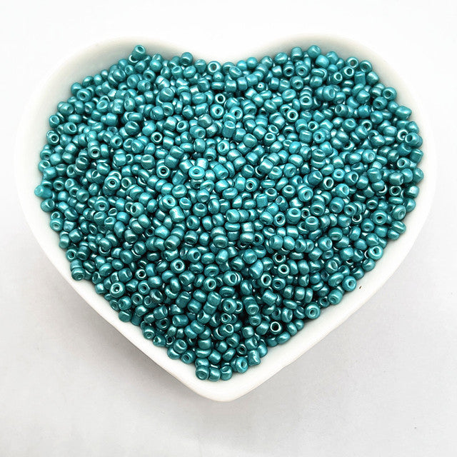 15g 2mm 3mm 4mm Effect of The Lacquer That Bake Charm Czech Glass Seed Beads DIY Bracelet Beads for Jewelry Making Accessories