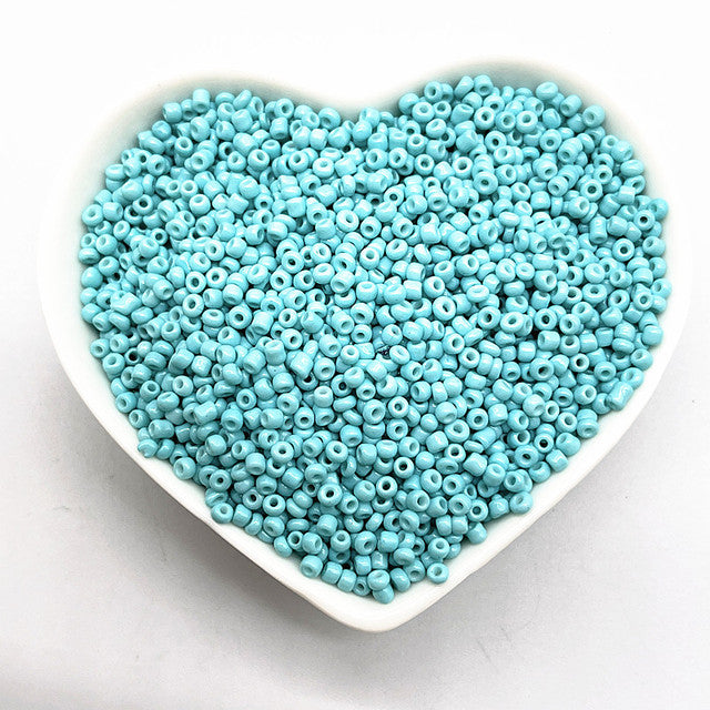 15g 2mm 3mm 4mm Effect of The Lacquer That Bake Charm Czech Glass Seed Beads DIY Bracelet Beads for Jewelry Making Accessories