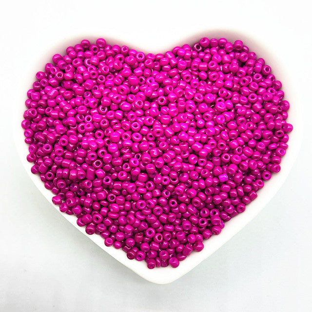 15g 2mm 3mm 4mm Effect of The Lacquer That Bake Charm Czech Glass Seed Beads DIY Bracelet Beads for Jewelry Making Accessories