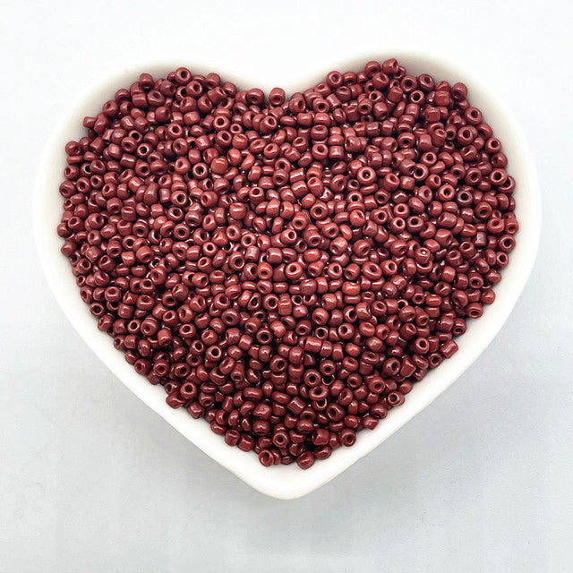 15g 2mm 3mm 4mm Effect of The Lacquer That Bake Charm Czech Glass Seed Beads DIY Bracelet Beads for Jewelry Making Accessories