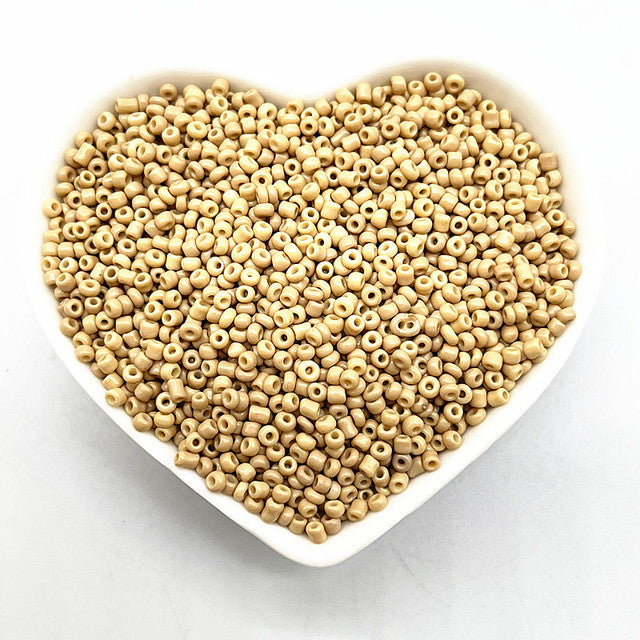 15g 2mm 3mm 4mm Effect of The Lacquer That Bake Charm Czech Glass Seed Beads DIY Bracelet Beads for Jewelry Making Accessories