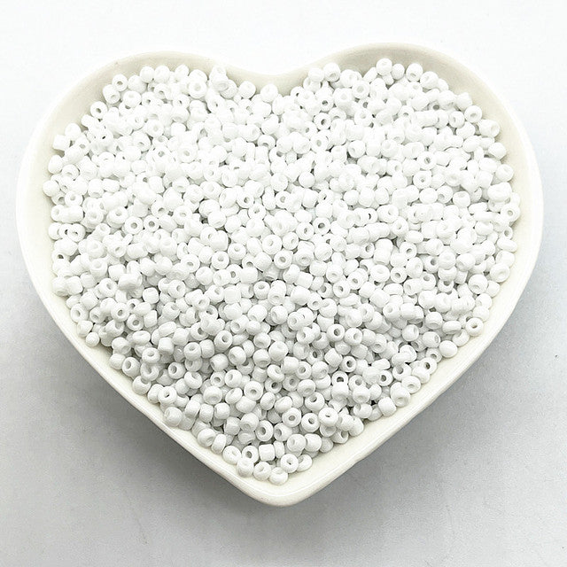 15g 2mm 3mm 4mm Effect of The Lacquer That Bake Charm Czech Glass Seed Beads DIY Bracelet Beads for Jewelry Making Accessories