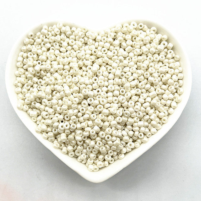 15g 2mm 3mm 4mm Effect of The Lacquer That Bake Charm Czech Glass Seed Beads DIY Bracelet Beads for Jewelry Making Accessories