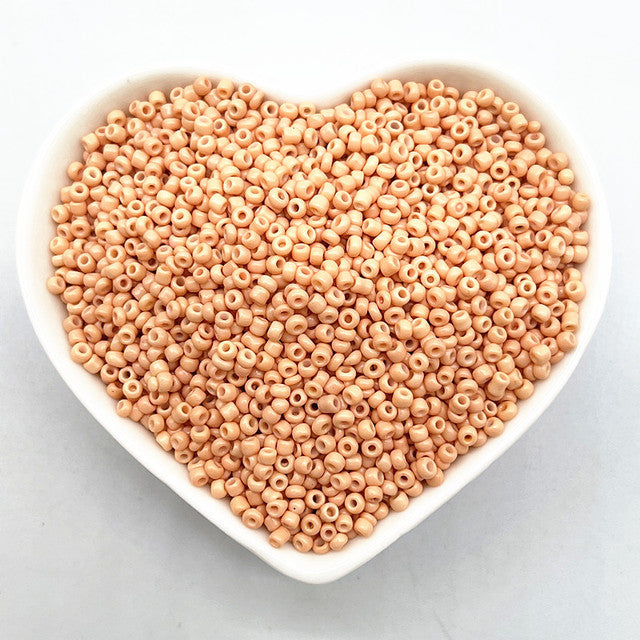 15g 2mm 3mm 4mm Effect of The Lacquer That Bake Charm Czech Glass Seed Beads DIY Bracelet Beads for Jewelry Making Accessories