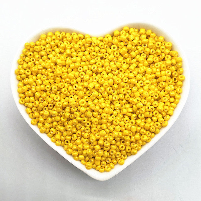 15g 2mm 3mm 4mm Effect of The Lacquer That Bake Charm Czech Glass Seed Beads DIY Bracelet Beads for Jewelry Making Accessories