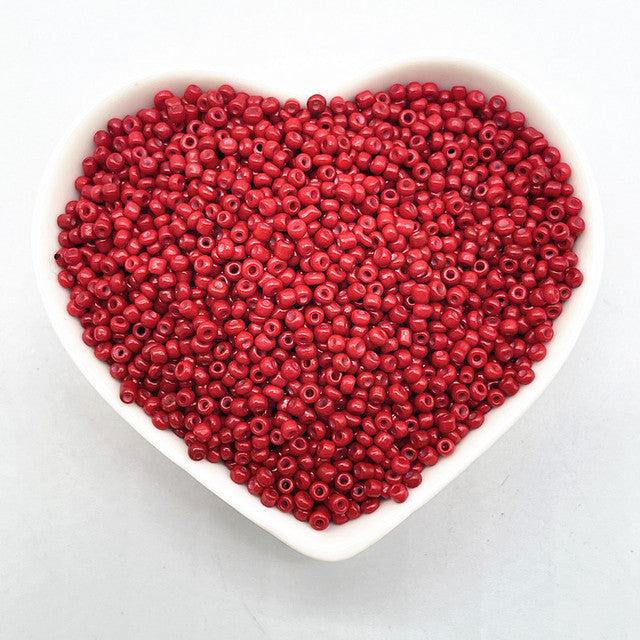 15g 2mm 3mm 4mm Effect of The Lacquer That Bake Charm Czech Glass Seed Beads DIY Bracelet Beads for Jewelry Making Accessories