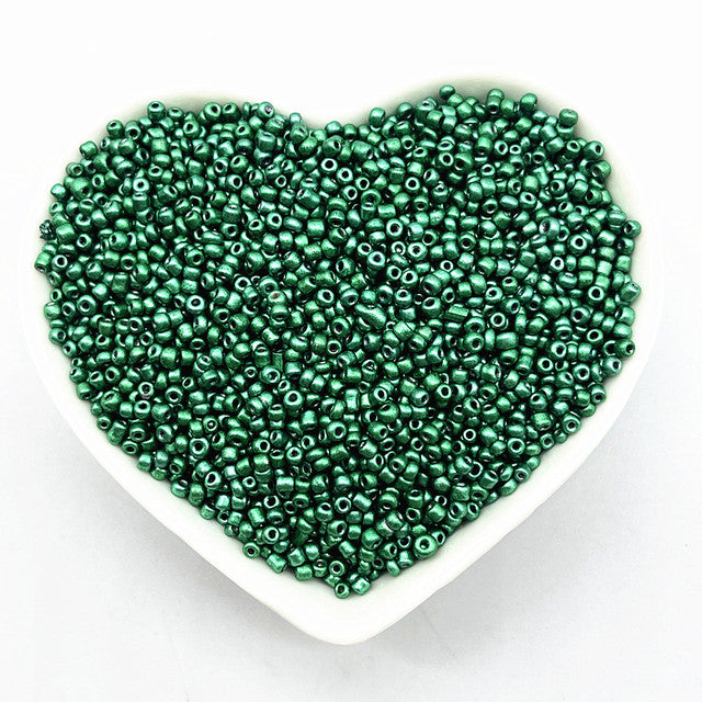 15g 2mm 3mm 4mm Effect of The Lacquer That Bake Charm Czech Glass Seed Beads DIY Bracelet Beads for Jewelry Making Accessories