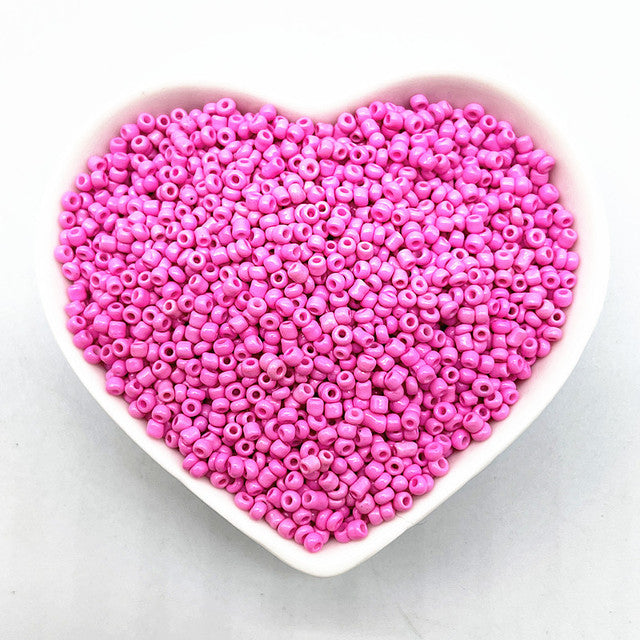 15g 2mm 3mm 4mm Effect of The Lacquer That Bake Charm Czech Glass Seed Beads DIY Bracelet Beads for Jewelry Making Accessories