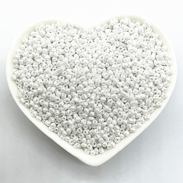 15g 2mm 3mm 4mm Effect of The Lacquer That Bake Charm Czech Glass Seed Beads DIY Bracelet Beads for Jewelry Making Accessories