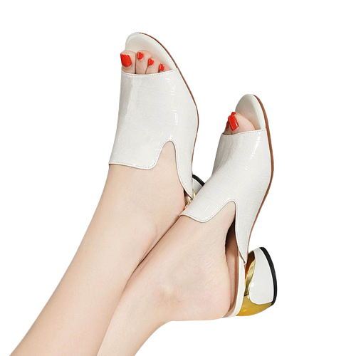 Summer Slippers Shoes Women 2022 Rhinestone Low-Heeled Comfort Lady Sandals Open-Toe All-Match Female Sandalias Chaussure Femme