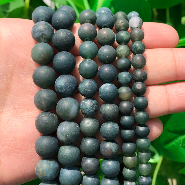 Natural Minerals Stone Matte Dull Polish Pink Zebra Jaspers Howlite Agates Beads for Jewelry Making DIY Bracelet 4-12mm Loose