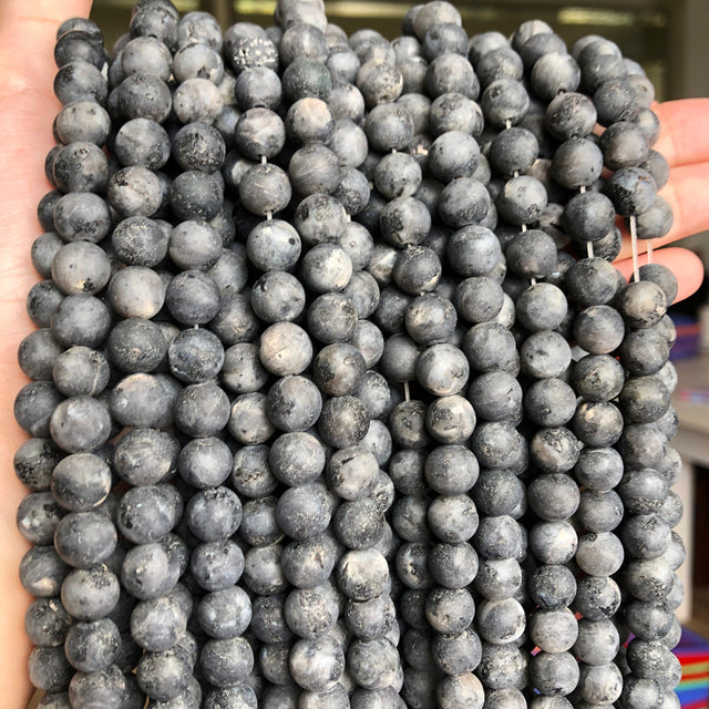 Natural Minerals Stone Matte Dull Polish Pink Zebra Jaspers Howlite Agates Beads for Jewelry Making DIY Bracelet 4-12mm Loose