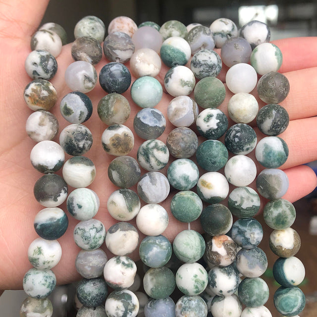 Natural Minerals Stone Matte Dull Polish Pink Zebra Jaspers Howlite Agates Beads for Jewelry Making DIY Bracelet 4-12mm Loose