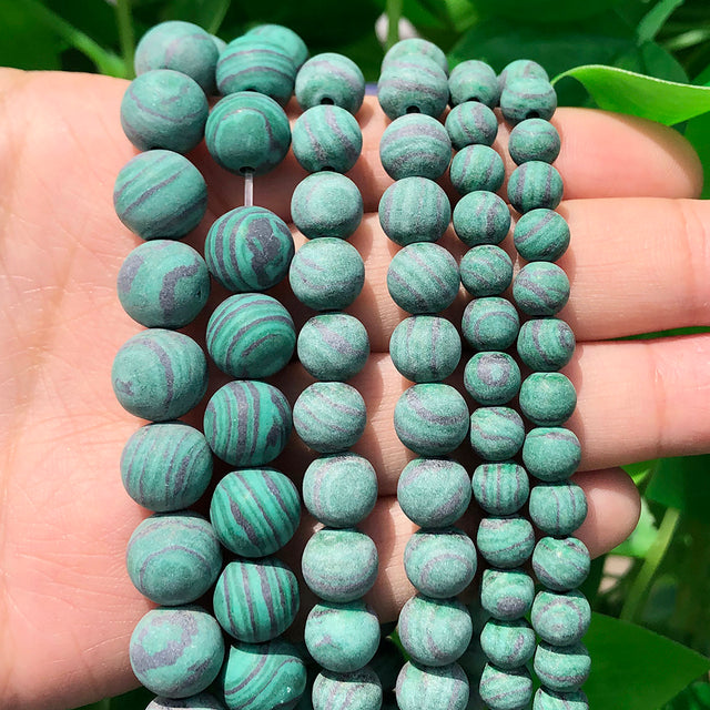 Natural Minerals Stone Matte Dull Polish Pink Zebra Jaspers Howlite Agates Beads for Jewelry Making DIY Bracelet 4-12mm Loose