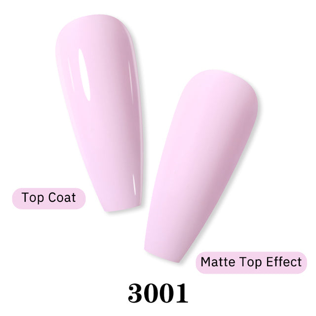 No Wipe Top Coat Base Coat Primer UV Gel Nail Art Tips Manicure Gel Nail Polish Color Gel Polish esmalte semi permanente