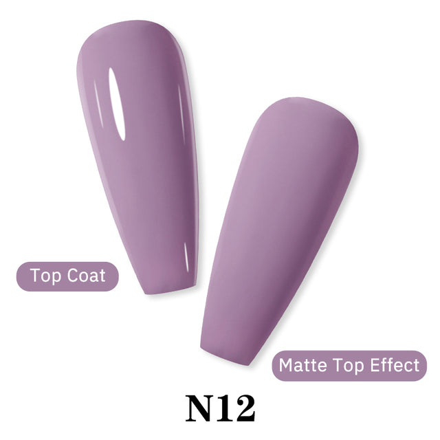 No Wipe Top Coat Base Coat Primer UV Gel Nail Art Tips Manicure Gel Nail Polish Color Gel Polish esmalte semi permanente
