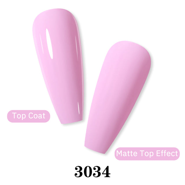No Wipe Top Coat Base Coat Primer UV Gel Nail Art Tips Manicure Gel Nail Polish Color Gel Polish esmalte semi permanente