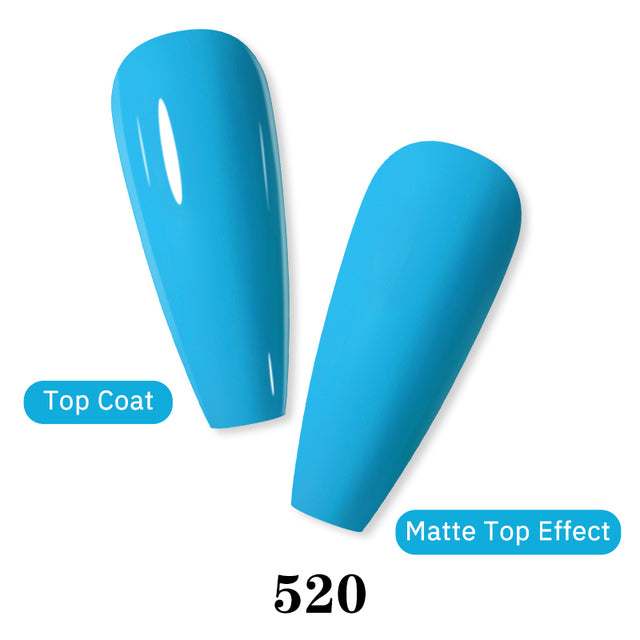 No Wipe Top Coat Base Coat Primer UV Gel Nail Art Tips Manicure Gel Nail Polish Color Gel Polish esmalte semi permanente